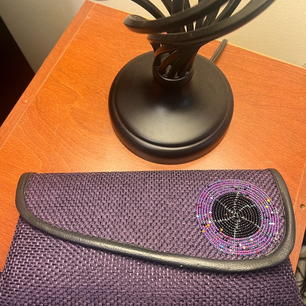 Purple wallet